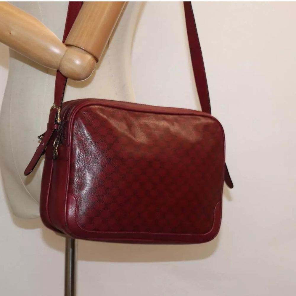 Celine Red Shoulder Bag